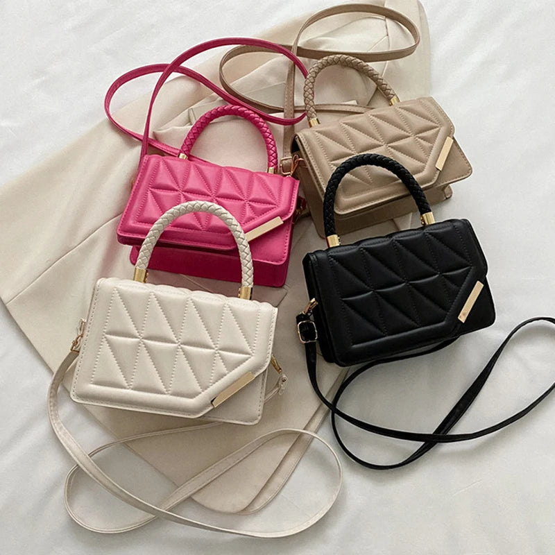 Sacs à Main en Cuir à Carreaux