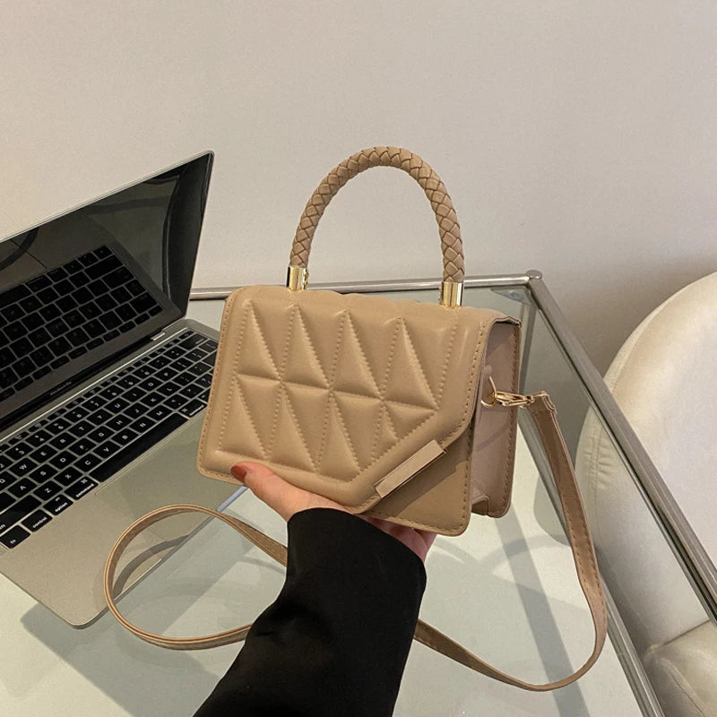 Sacs à Main en Cuir à Carreaux
