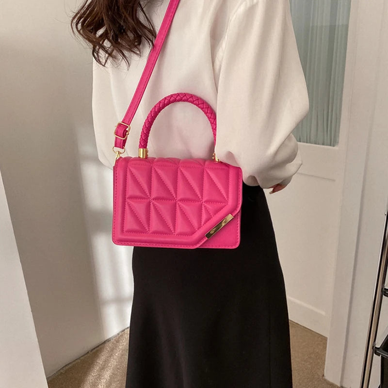 Sacs à Main en Cuir à Carreaux