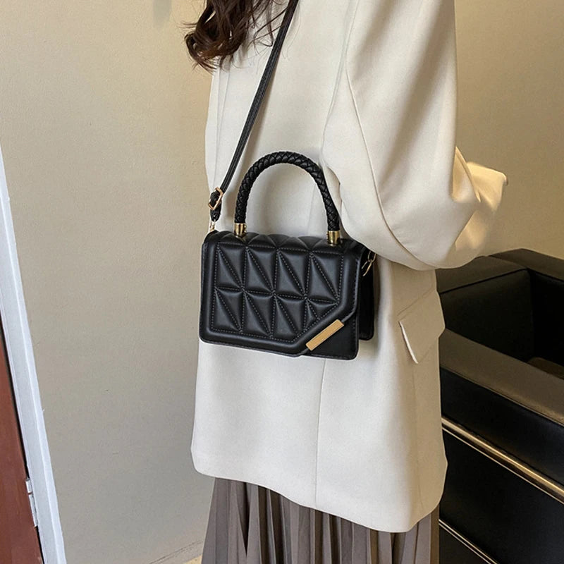 Sacs à Main en Cuir à Carreaux